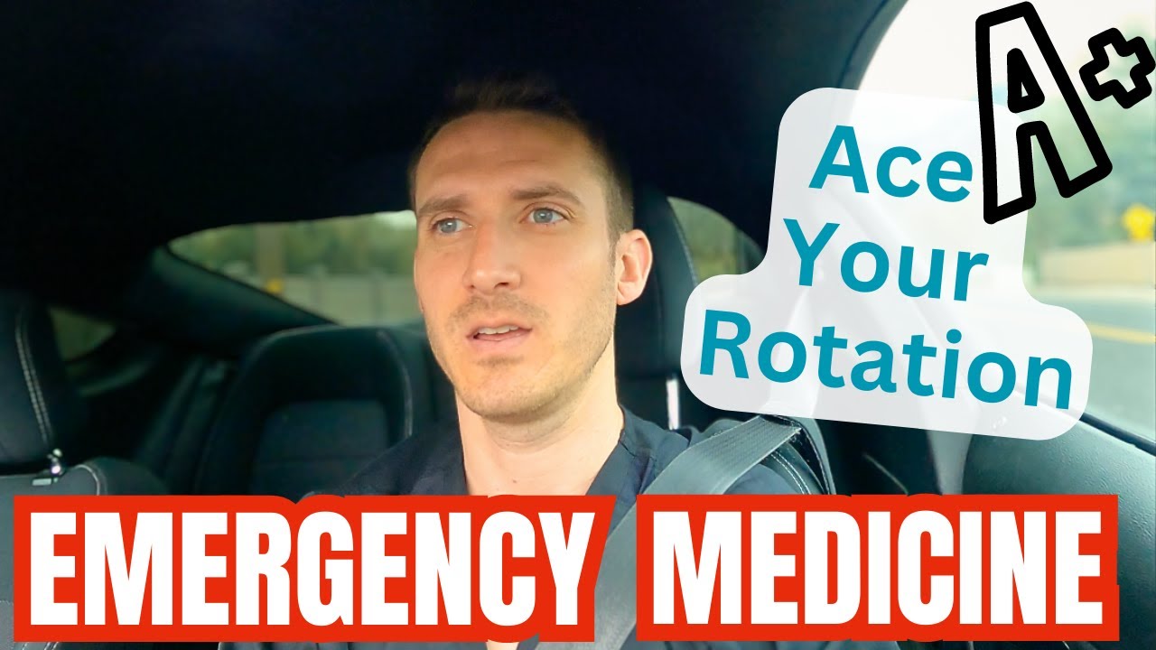 Emergency Medicine Rotation | Everything You Need to KNOW! (CRAZIEST THING I SAW IN THE ER)