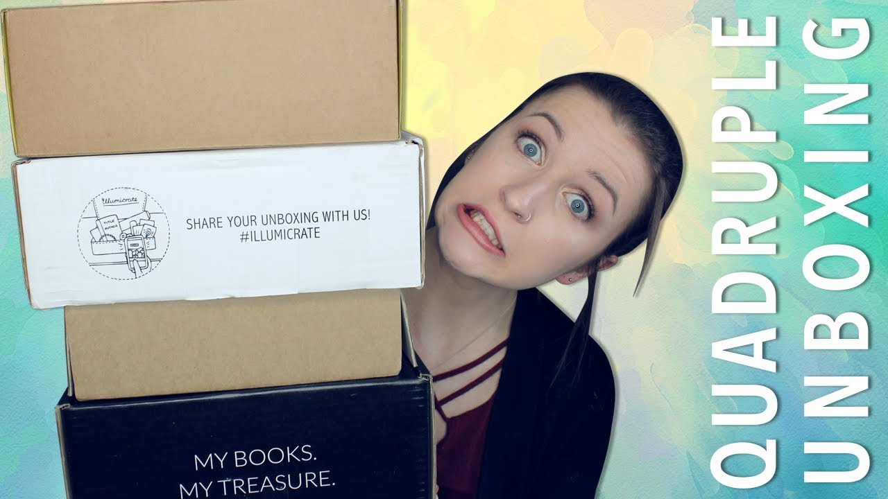 QUADRUPLE UNBOXING | May 2018
