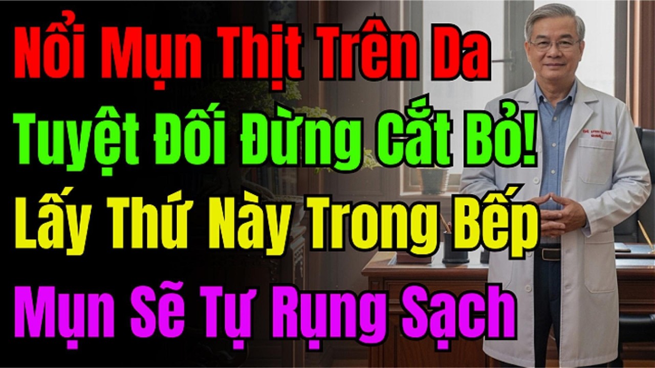 May Quá Biết Sớm! Dùng Thứ Này Trong Bếp Nấu Nước Uống, Mụn Thịt, Đồi Mồi Tự Bong Ra Không Dấu Vết.