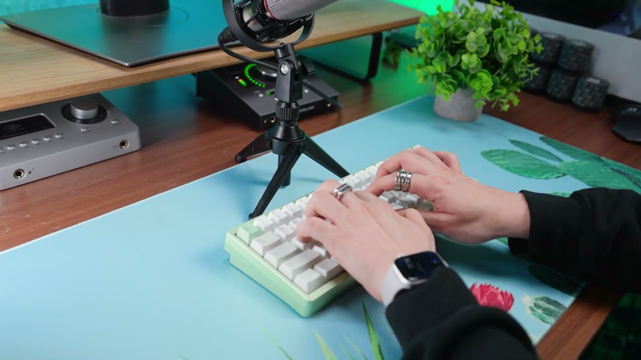 Keyboard Sound Test: Gateron Green Apple Tactile on Lucky65 V2