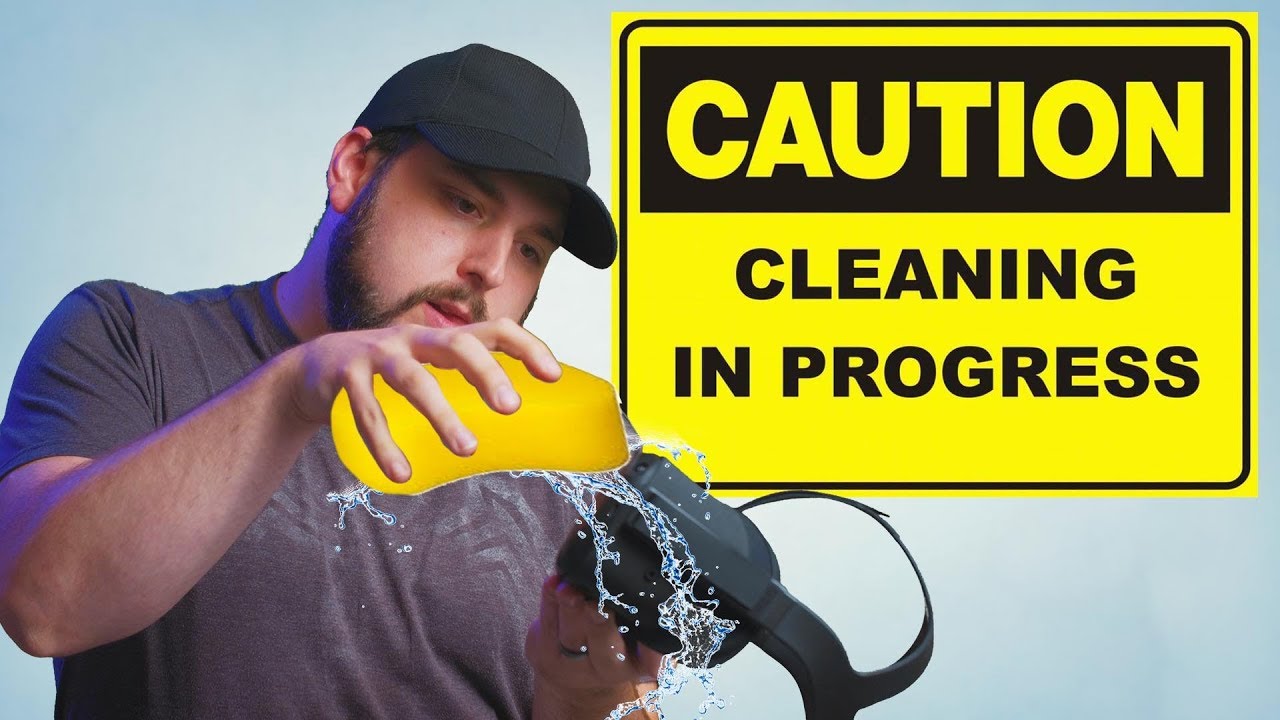 Cleaning The Oculus Quest