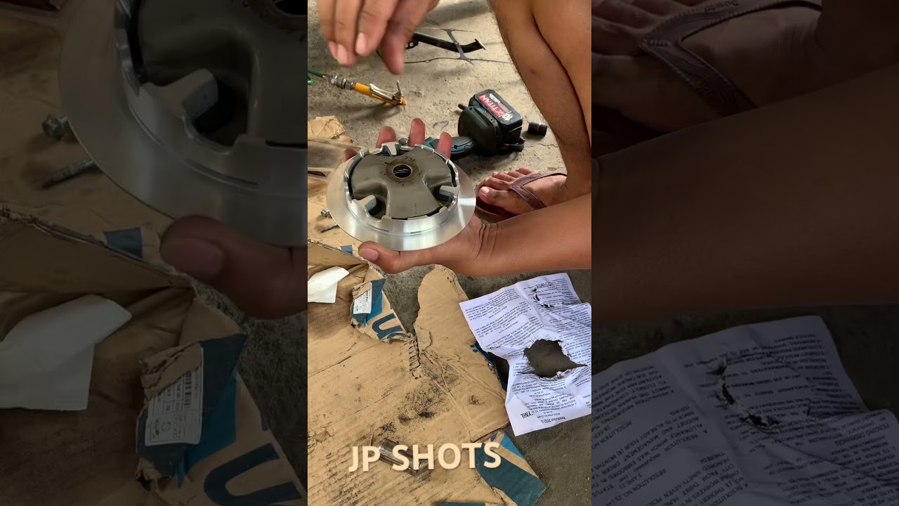 Nmax V1 speedtuner cvt upgrade| sobrang quality 👌.               #speedtuner #cvt #mikeymazo