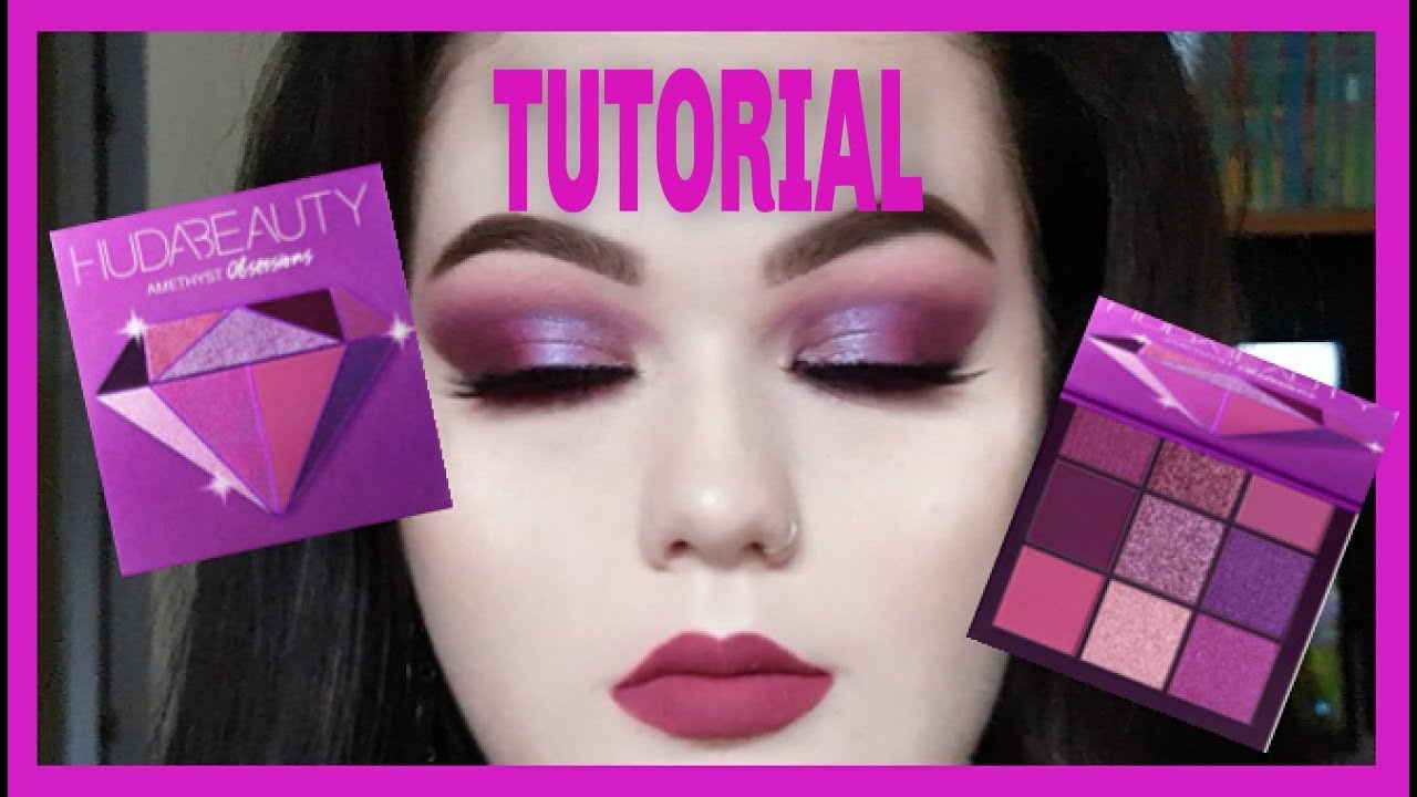 HUDA BEAUTY AMETHYST OBSESSIONS TUTORIAL || Kate Butler MUA
