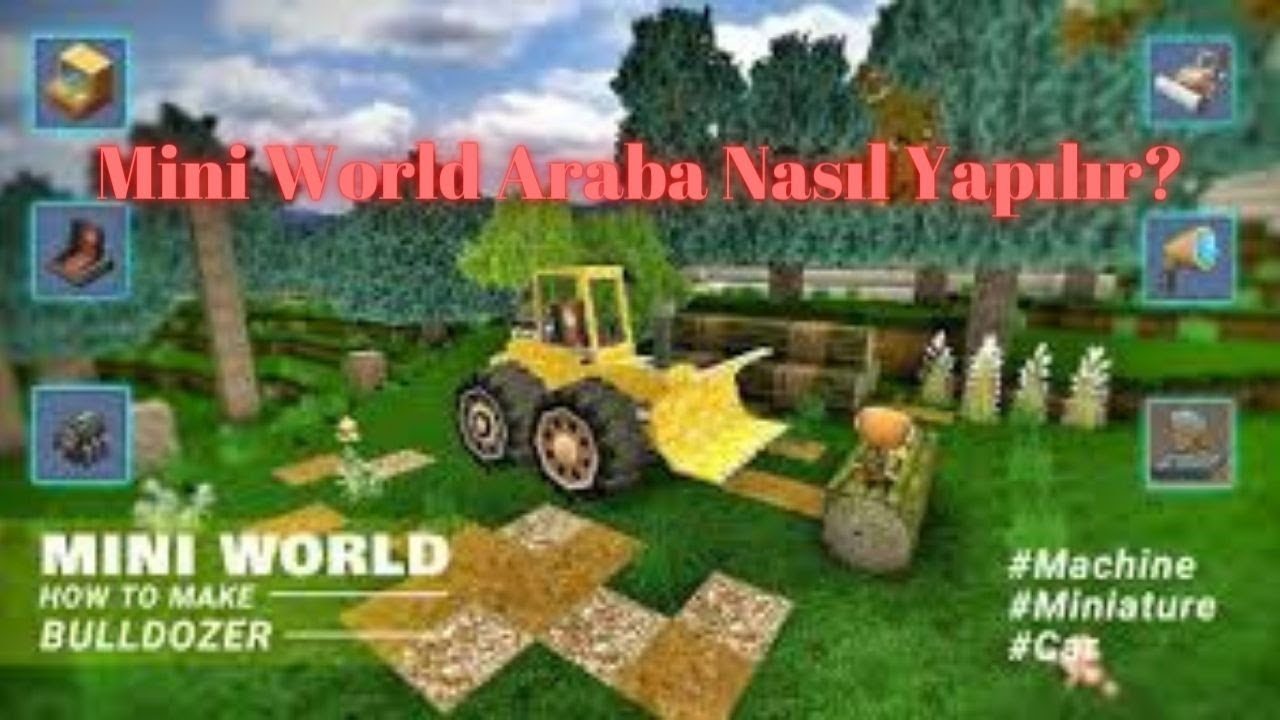 Mini World Nasıl Araba Yapılır?