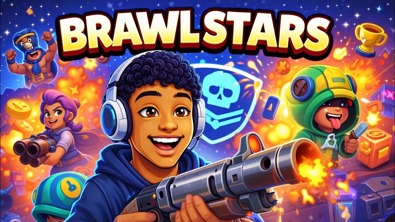 Eu joguei brawl Stars Será que ganhei troféis ???