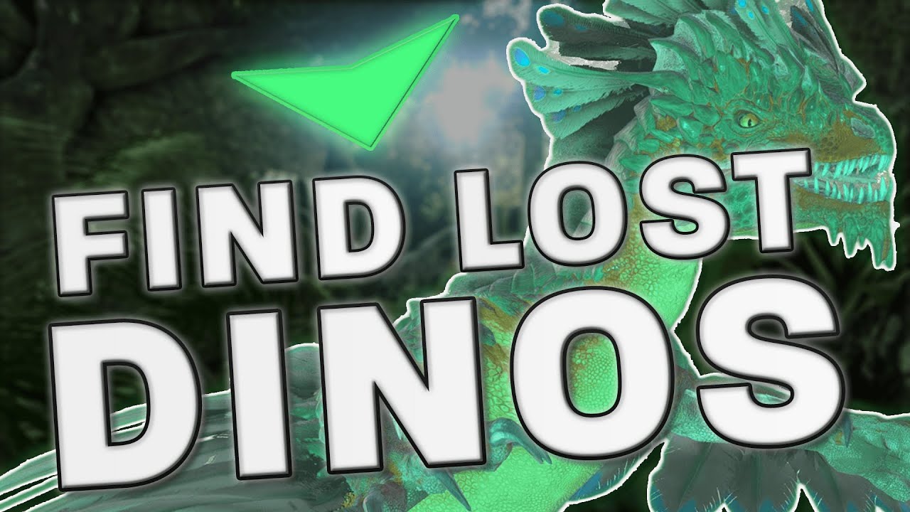 How To Find Lost Dinos!/ Ark Guides
