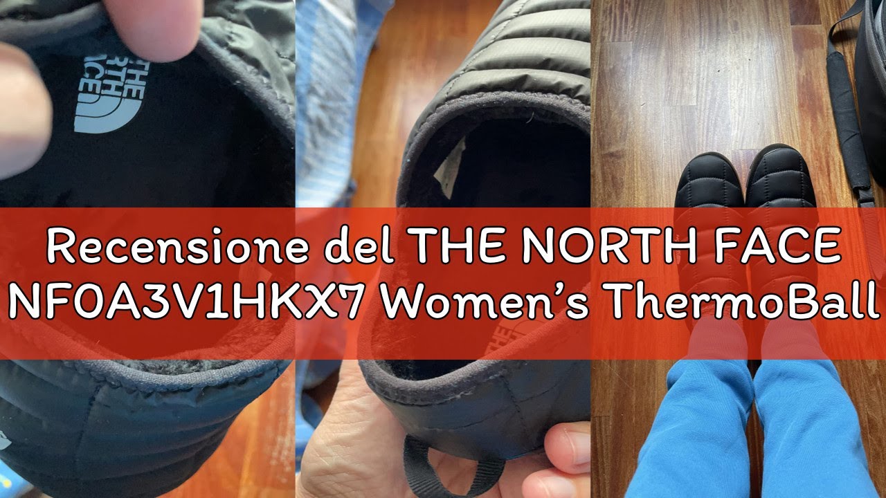 Recensione del THE NORTH FACE NF0A3V1HKX7 Women’s ThermoBall™ Traction Mule V Donna, BLACK EU 39
