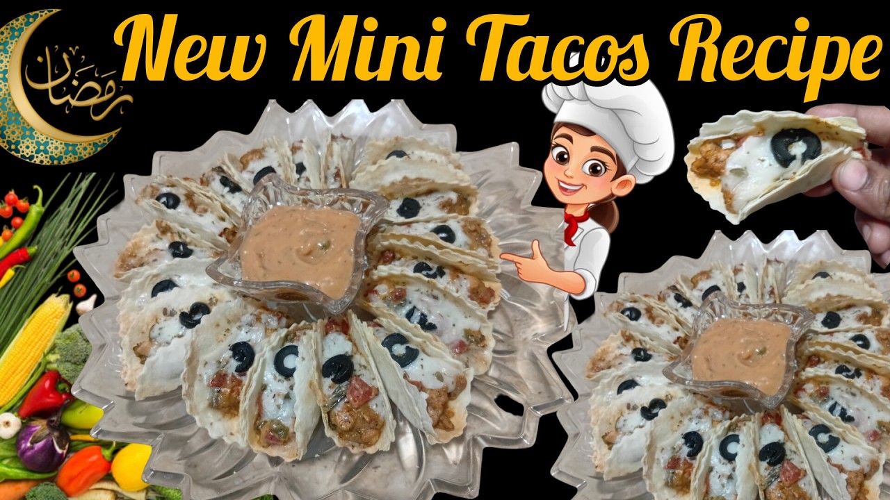 Mexican Mini Tacos Recipe |🌮New Snack Idea For Iftar by Madiha |