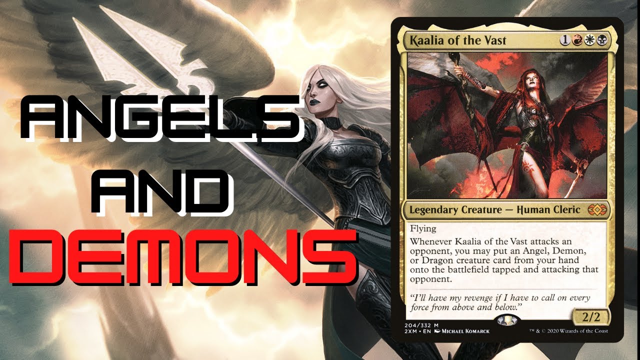 What are the best EDH cards for Kaalia of the Vast? |Angel Demon Dragon Tribal [Instant Death Combo]