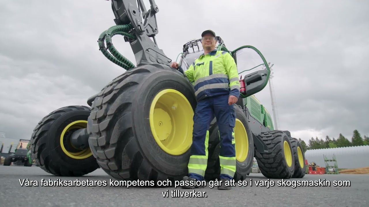 John Deere Joensuu Fabrik - Har du någonsin sett hur det går till att tillverka skogsmaskiner?
