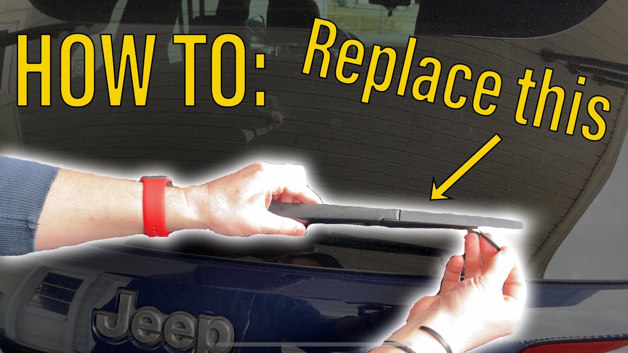 ИНСТРУКЦИЯ: Замена щетки заднего стеклоочистителя — Jeep Grand Cherokee 2014
