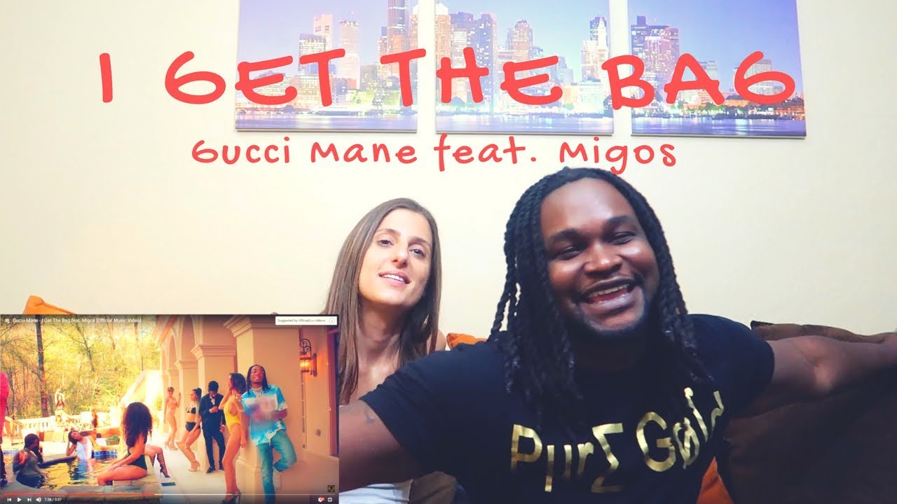 Gucci Mane - I Get The Bag feat. Migos [Official Music Video] REACTION