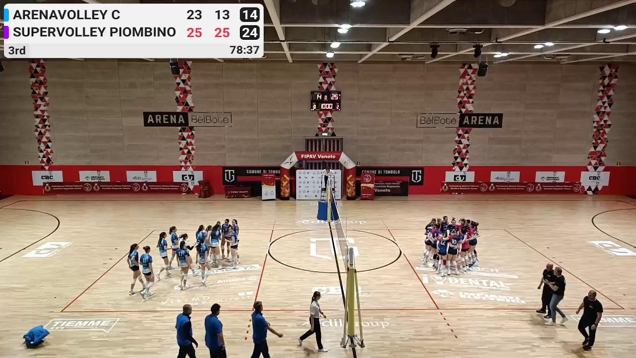 FINALE COPPA VENETO 2026
Arenavolley vs Supervolley Piombino