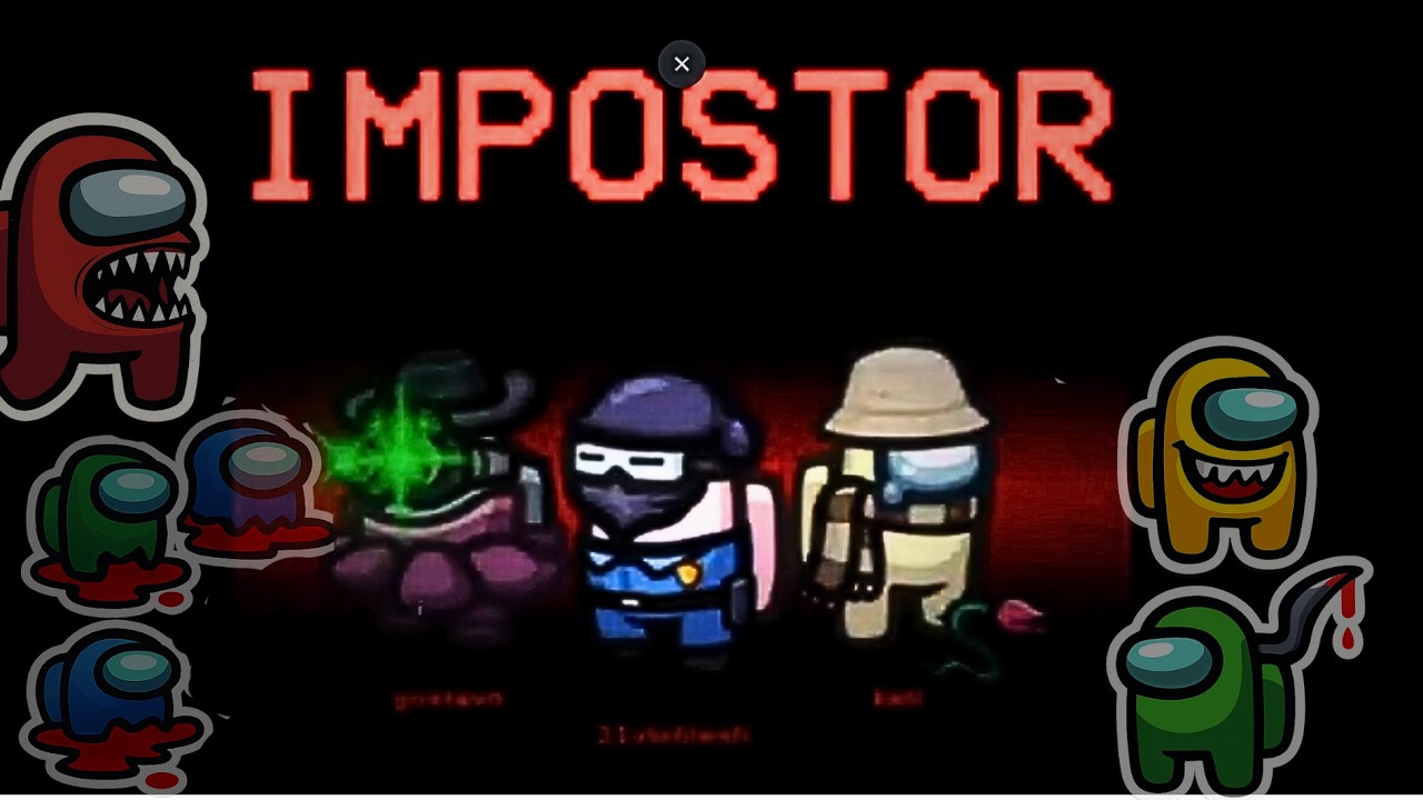 Became an imposter 😈 || Day-6 || Among us || ft. Vishlesh ||