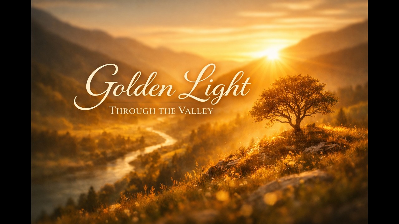 Golden Light Through the Valley – Full Journey (All Parts 1–3) 🌄 | Calming Violin Instrumental