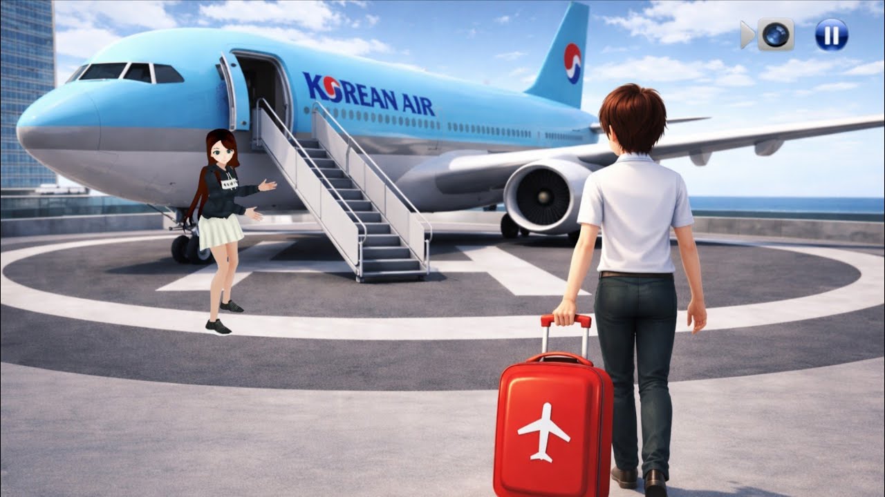 3D Driving Class Airport Mission Gameplay ✈️ | Plane Boarding Challenge | GaMiNg WiTh CaR