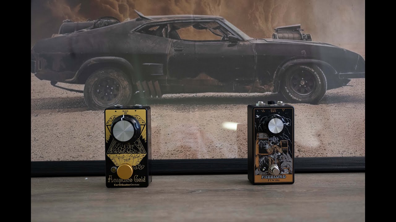 EQD Acapulco Gold vs Fuzzlord Effects FTW120. Doom One-Knobbers Rule Again! (See description)