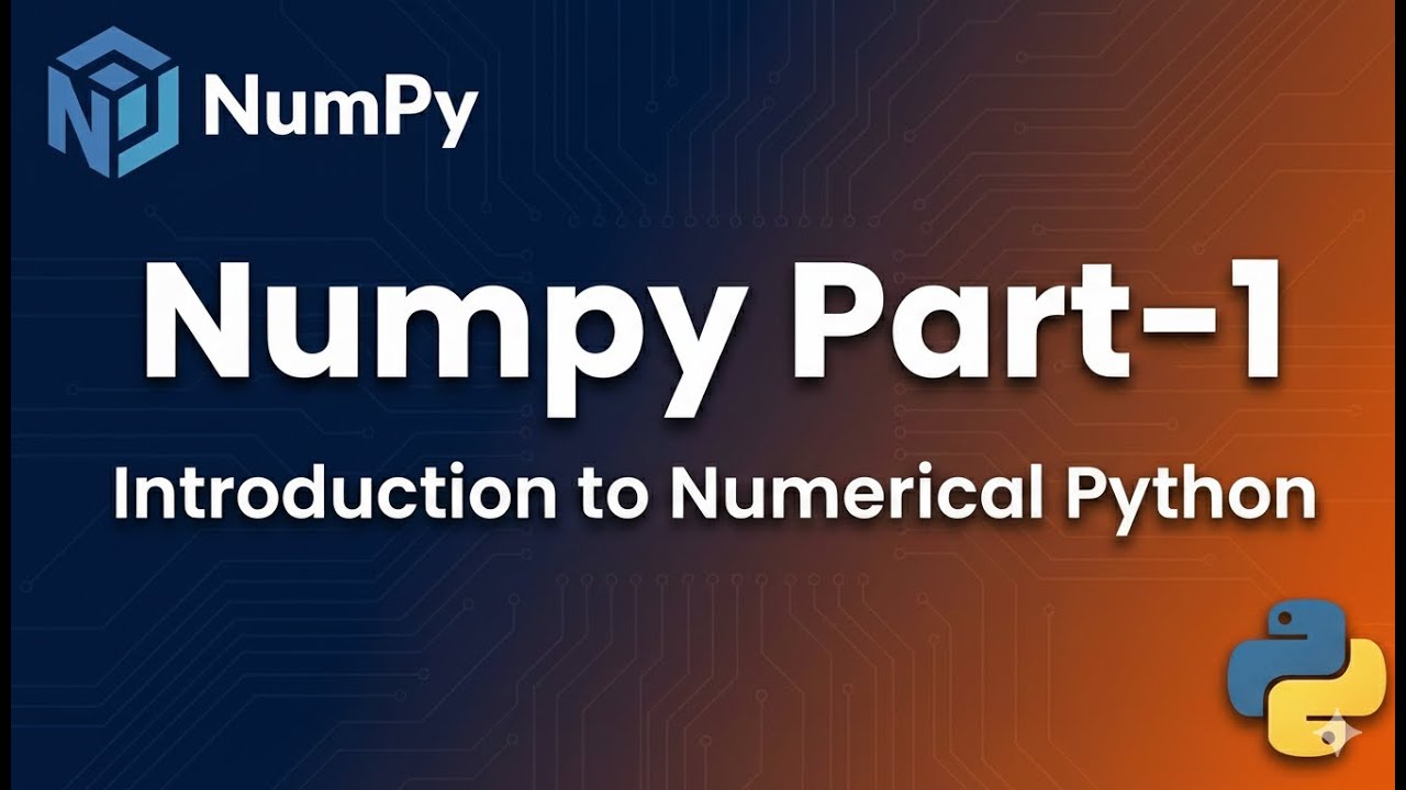 Numpy Part-1