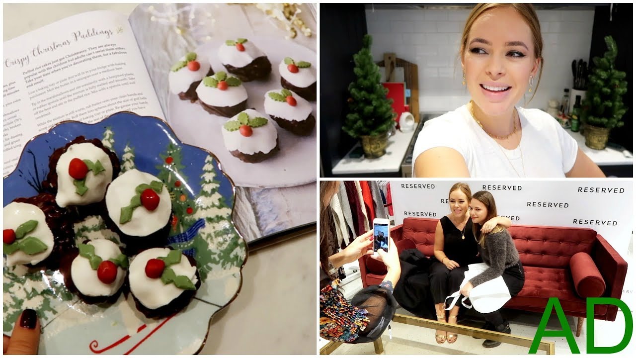 Making Mini Christmas Puddings & Meeting YOU | Vlogmas Day 7