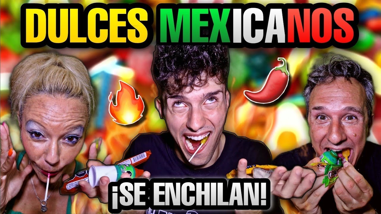🇪🇸 PADRES ESPAÑOLES PRUEBAN DULCES MEXICANOS por PRIMERA VEZ 🇲🇽 **les ENCANTA**🔥