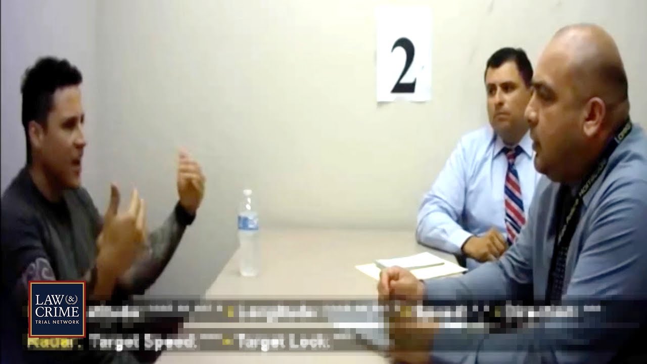 Interrogation: Cops Grill Border Patrol Agent Accused of Killing Mistress, Child — Part One