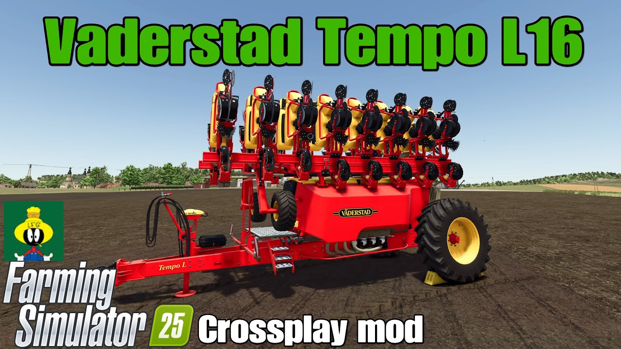 Väderstad Tempo L16 / FS25 crossplay mod