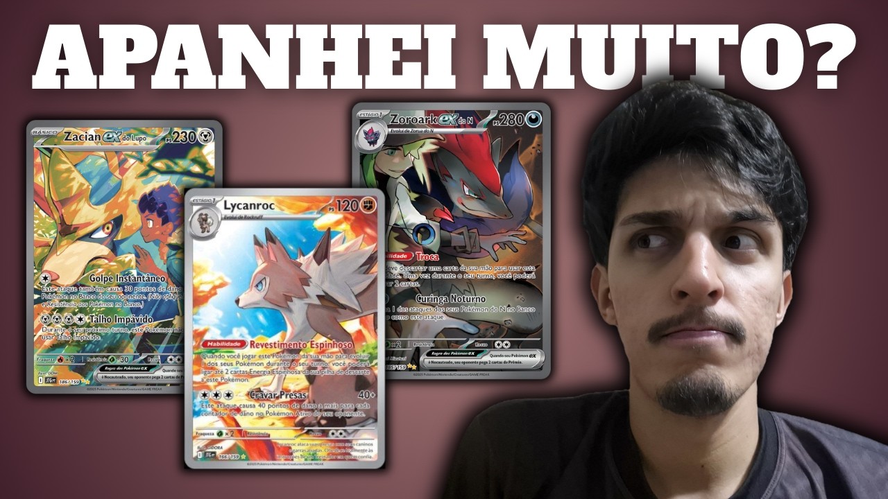 Terminei meu DECK e joguei meu PRIMEIRO TORNEIO de Pokémon TCG!!