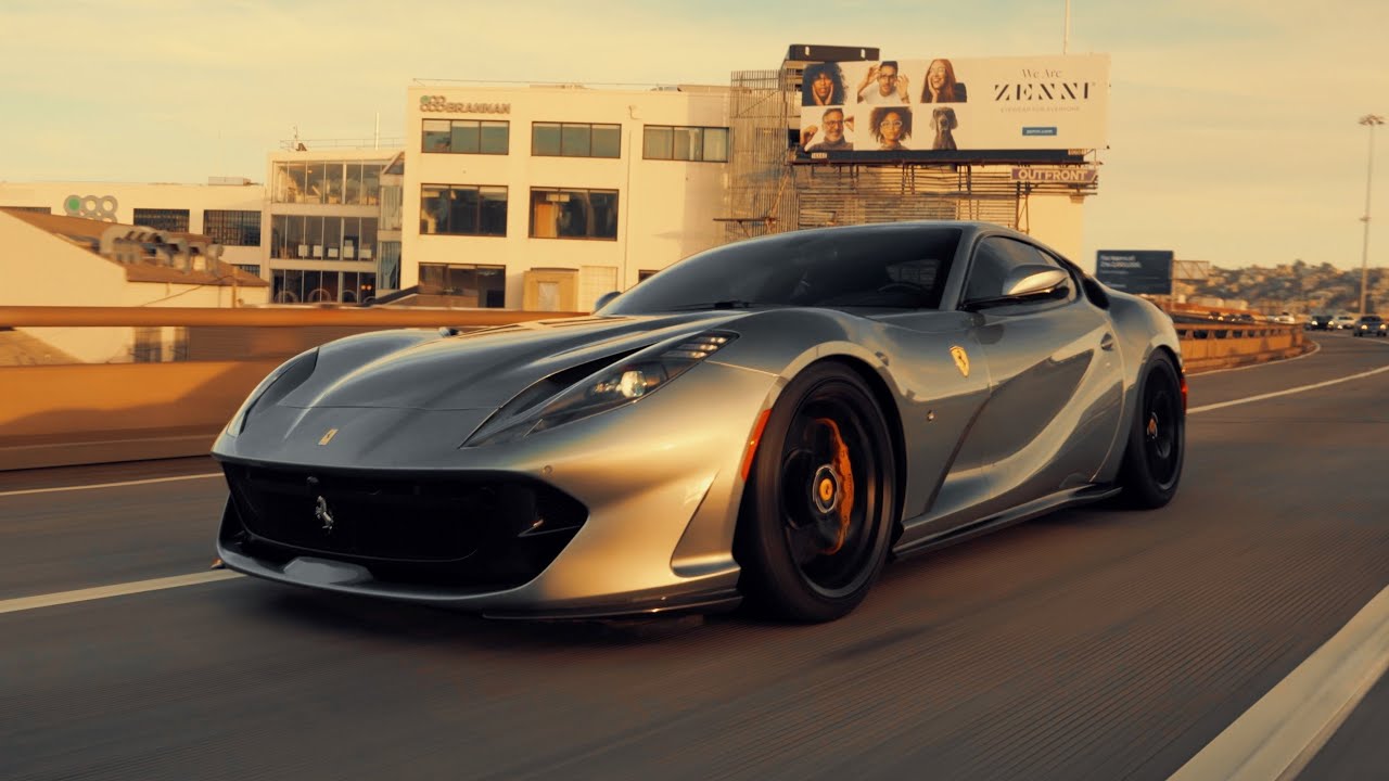 Ferrari 812 Superfast with RYFT Exhaust STUPID LOUD [4K]