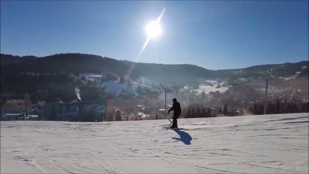 Narty Wisła Stacja Narciarska Stok 18 01 2026