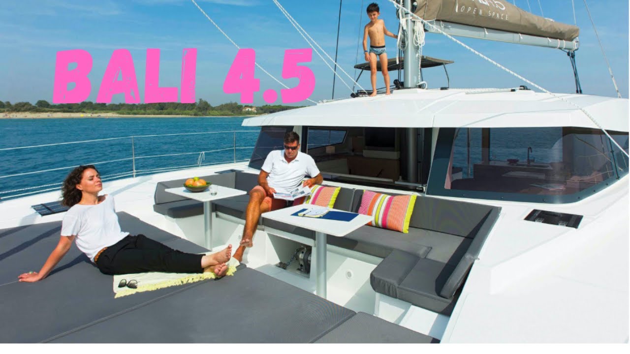 Il catamarano Bali 4.5 - versione Flybridge anno 2018
