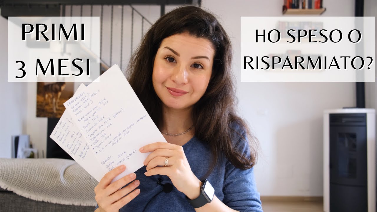 BUDGET dei primi 3 mesi dell'anno - Quanto ho speso e quanto ho risparmiato?