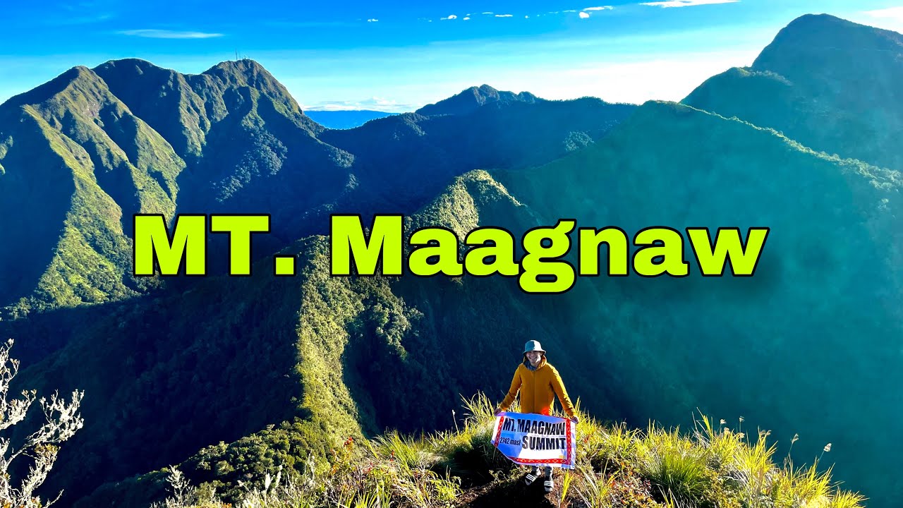 MT. Maagnaw 🗺️ conquering top 8 highest mountain in the 🇵🇭