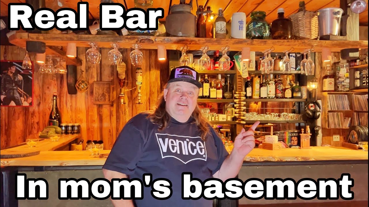Real Bar in Mom's House full house tour part 2