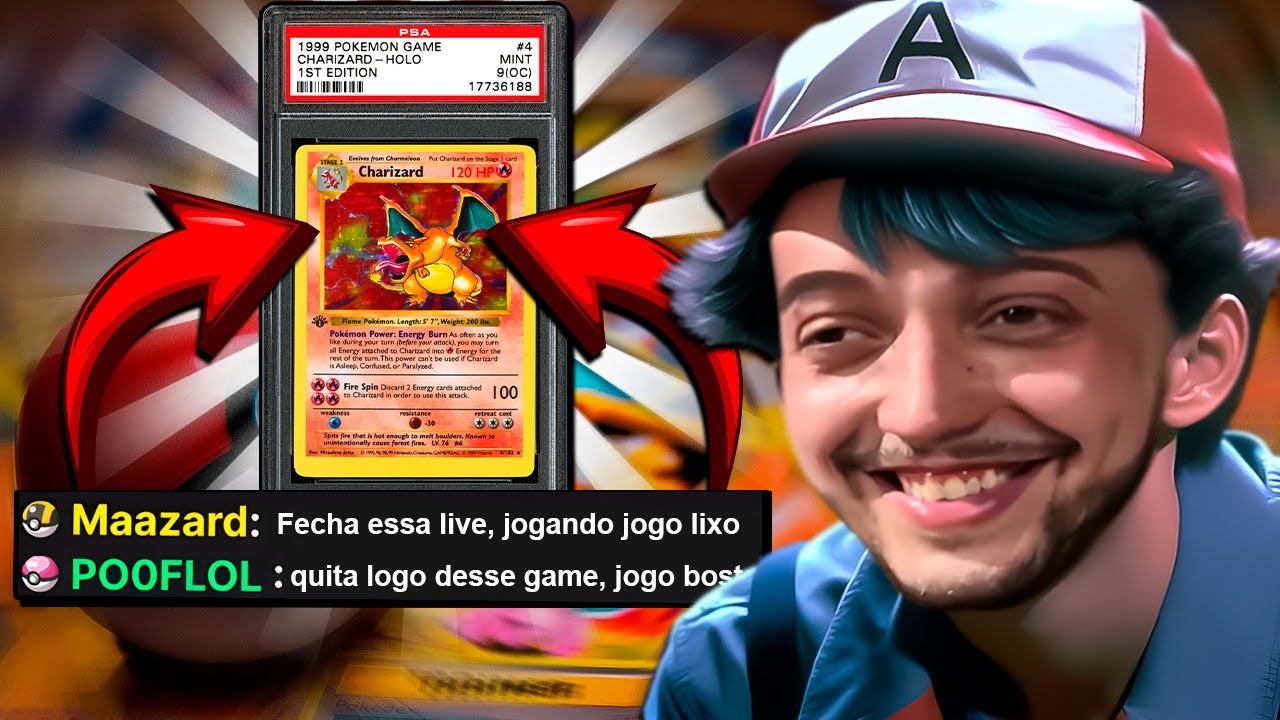 meu chat IMPLORA por POKÉMON TCG POCKET 😅