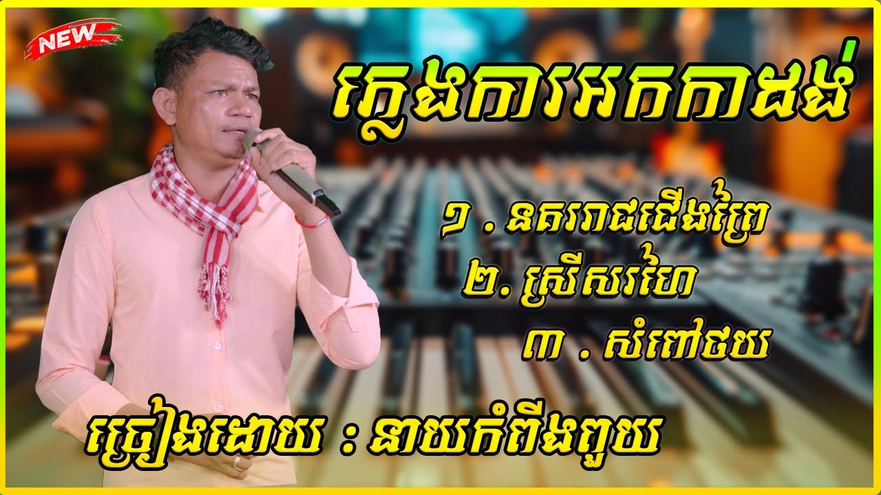 ភ្លេងការអកកាដង់ ជ្រើសរើស បីបទពីរោះៗ ច្រៀងដោយ នាយកំពីងពួយ ២០២៥