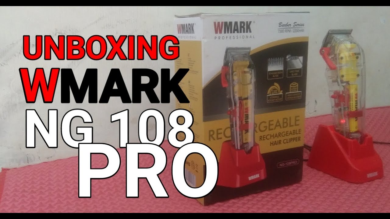 Unboxing Mesin Clipper WMARK NG 108 PRO
