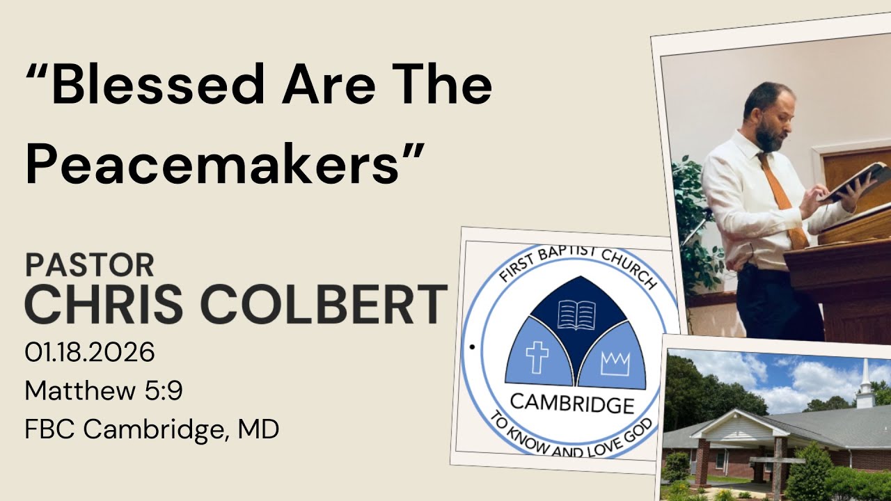 Pastor Chris Colbert - 