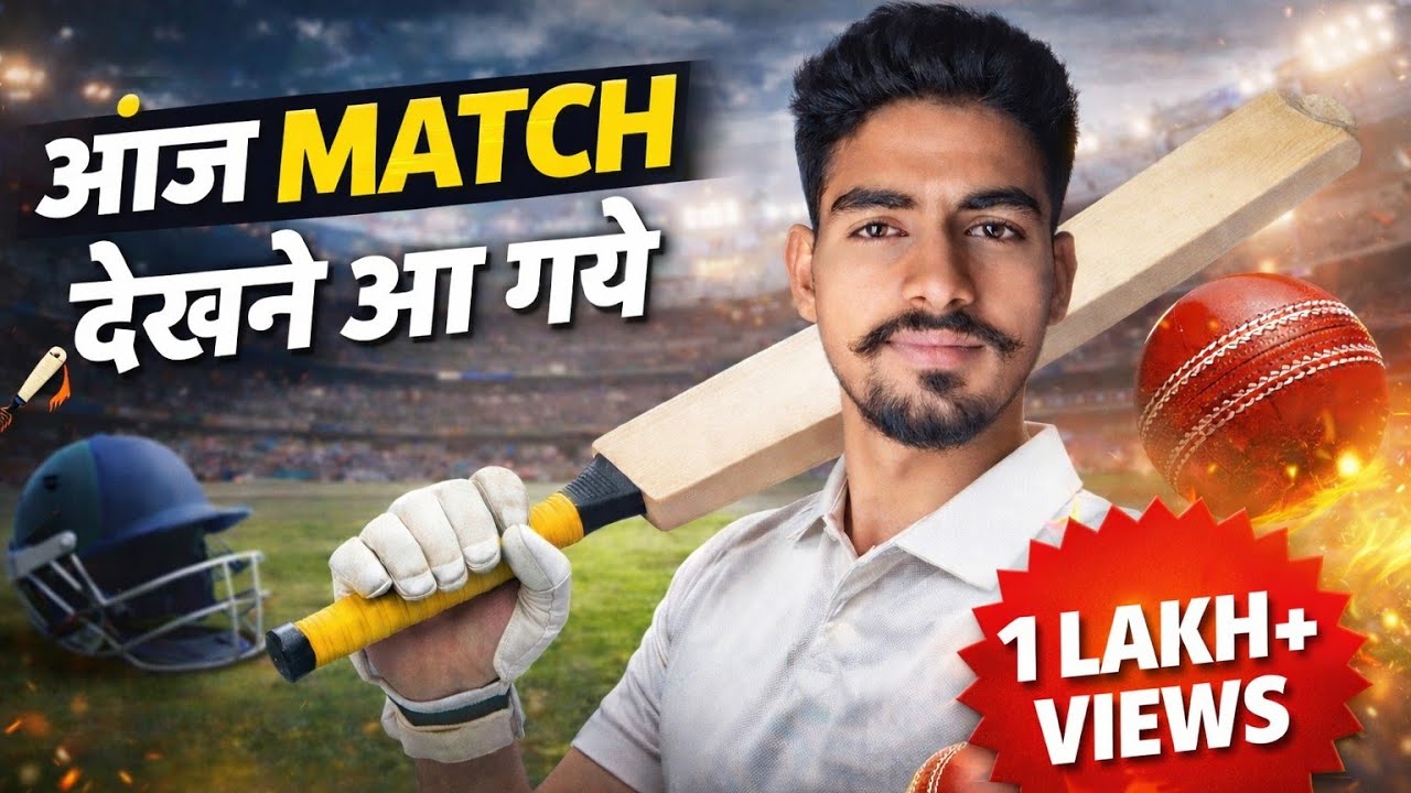 आज MATCH देखने आ गये 😍 | Live Cricket Match Vlog | Stadium Experience 🔥 #cricket #cricketlover 