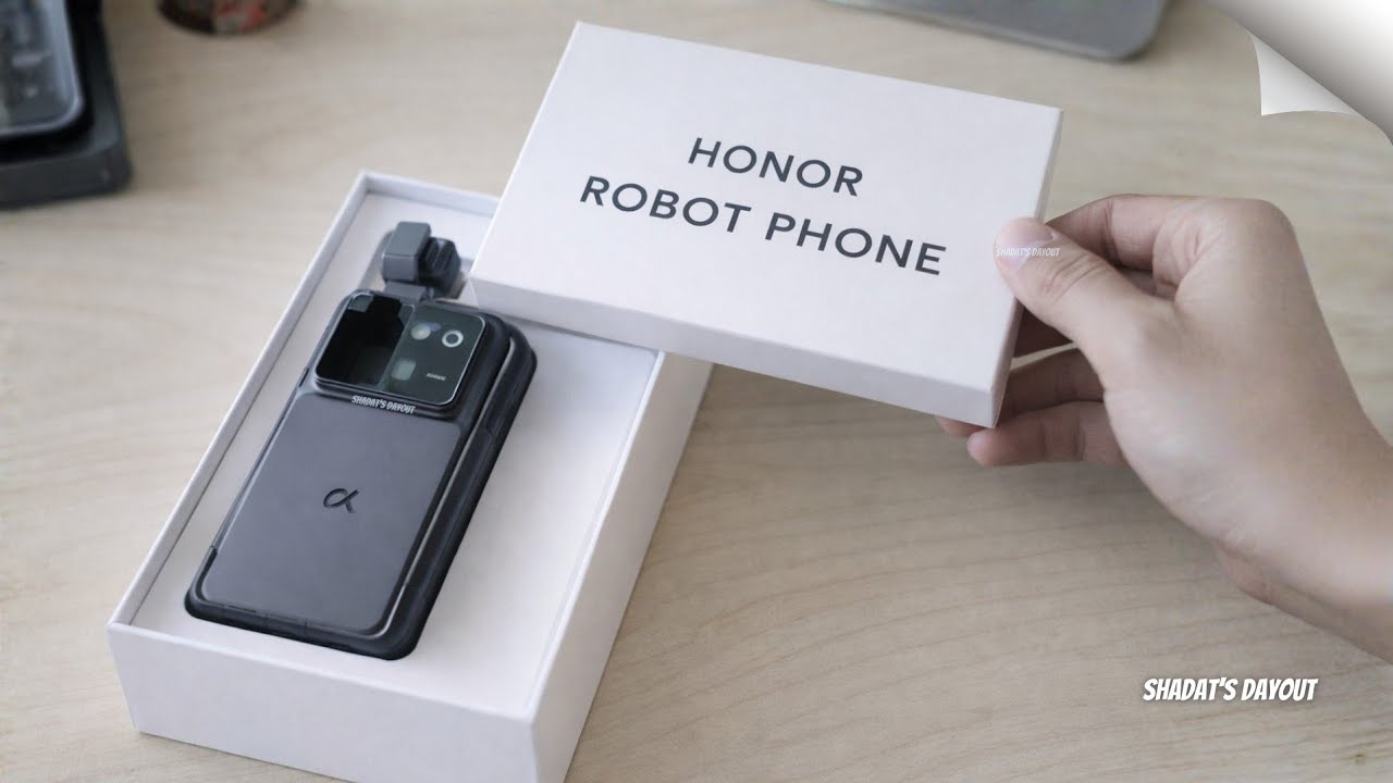 Первый взгляд на робота-телефон HONOR &ndash; утечки, характеристики и дата выхода!