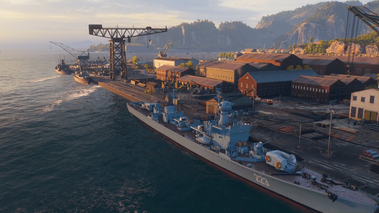 Lüshun Dockyard Soundtrack // World of Warships