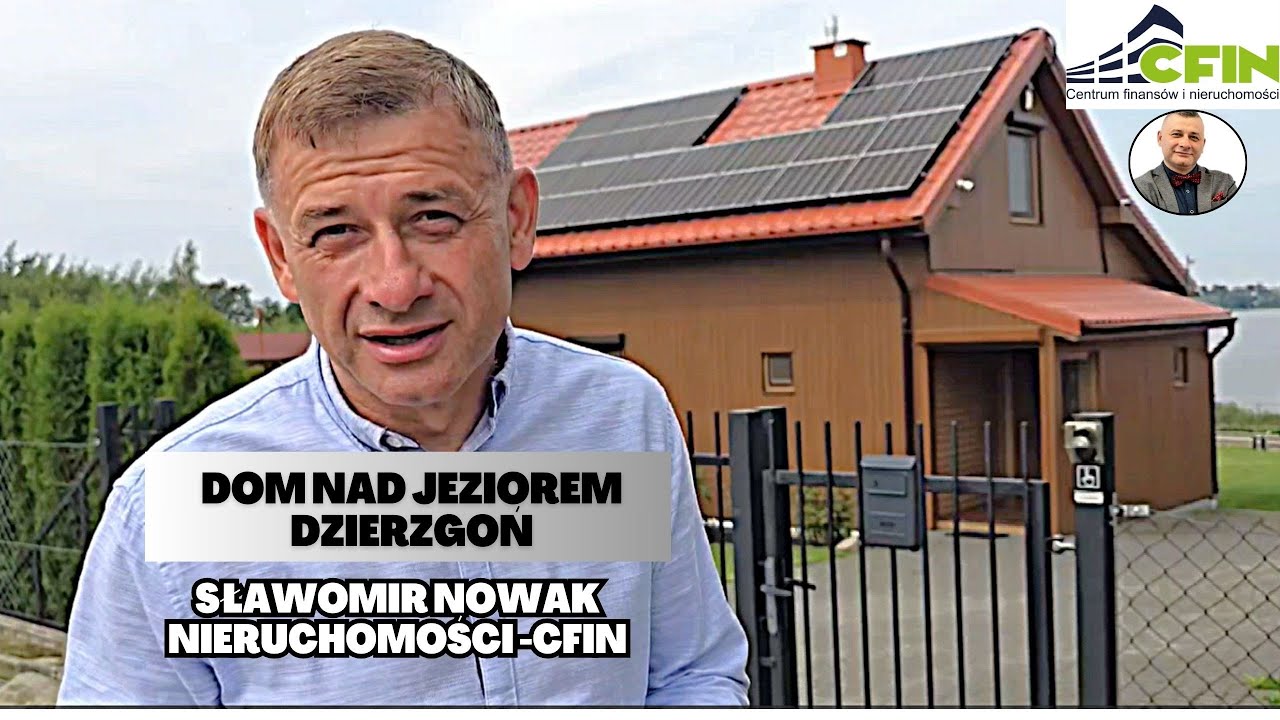 Dom z pierwszą linią brzegową.