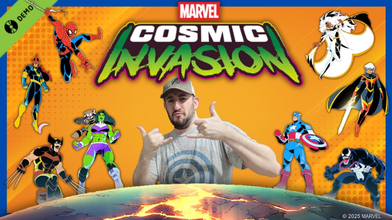 Marvel Cosmic Invasion - Probando el nuevo Arcade de Marvel con los pibe (Gameplay - Review - Demo)