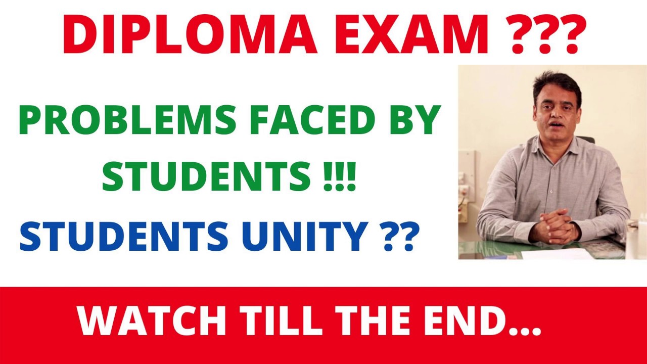 ALL UNIVERSITY UPDATE |diploma exam update 2020 | problems faced by students !!