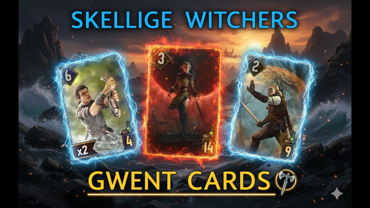Gwent | Skellige witcher Renfri vs 