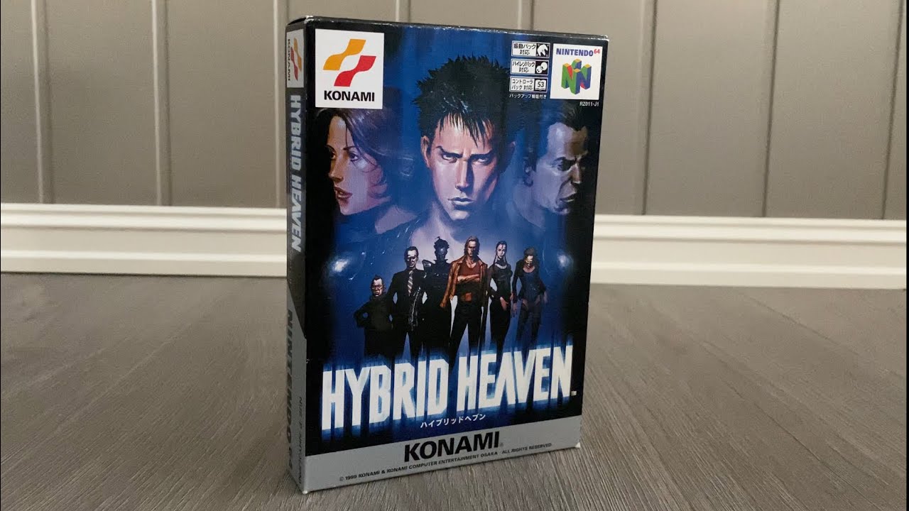 Hybrid Heaven ハイブリッドヘヴン, Haiburiddo Hevun Unboxing ASMR - Nintendo 64 Japan