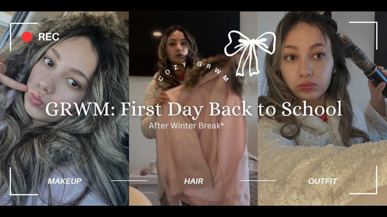 First Day Back to School GRWM ❄️ After Winter Break