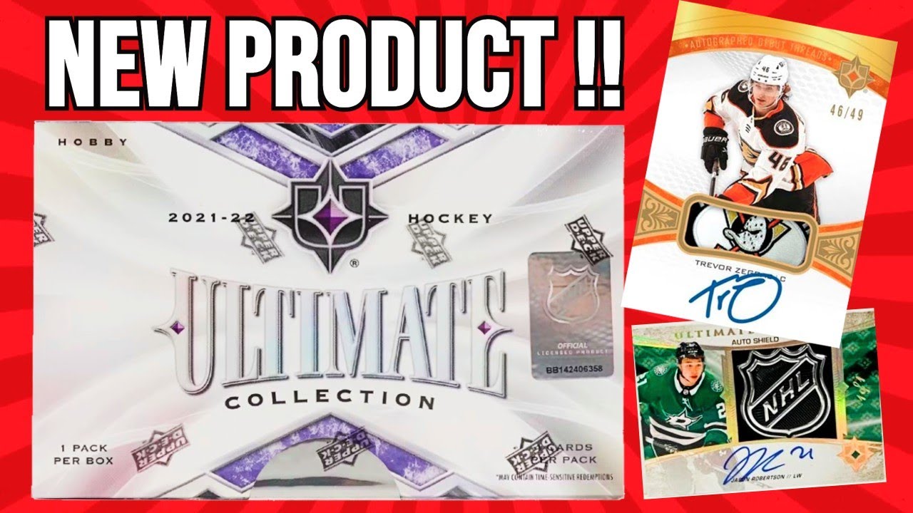 Открытие хоккейной коробки Upper Deck Ultimate Collection 2021-22!! 🤯