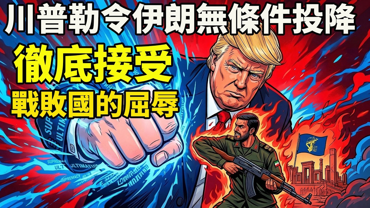 川普勒令伊朗無條件投降，徹底接受「戰敗國」的屈辱，深扒美以四大屈辱條件，伊朗被逼入死角？