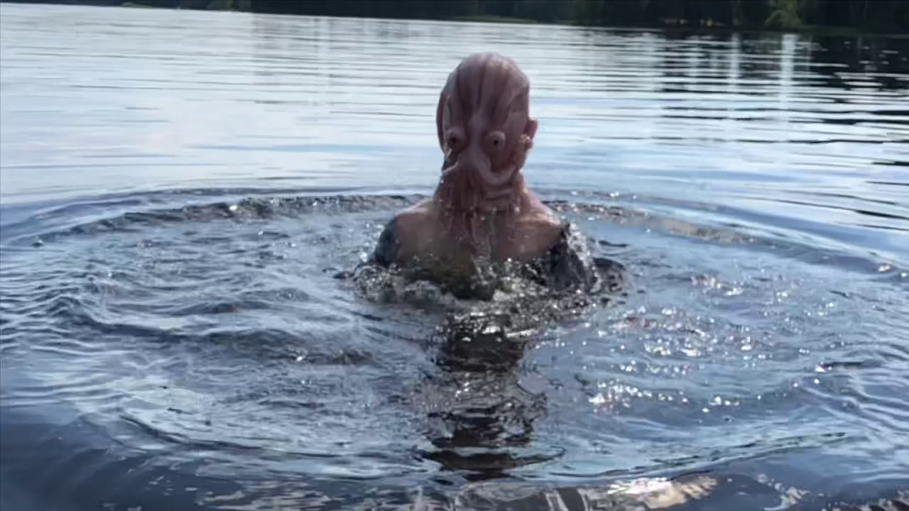 Octopus Silicone Mask Photo Shoot at Helsinglight FX Academy in Sweden
