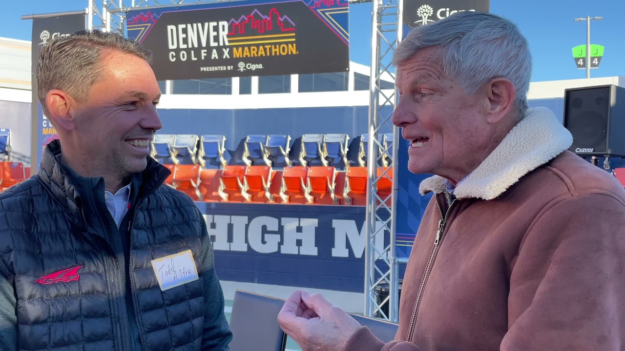 President of Altra Running talks about Denver Colfax Marathon